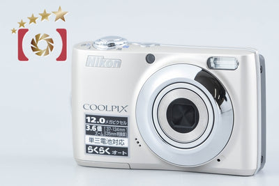 【中古】Nikon ニコン COOLPIX L22 シャンパンシルバー コンパクトデジタルカメラ