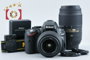 【中古】Nikon ニコン D5100 ダブルズームキット シャッター回数僅少