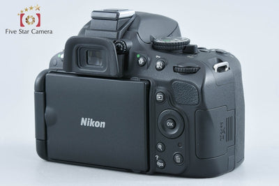 【中古】Nikon ニコン D5100 ダブルズームキット シャッター回数僅少