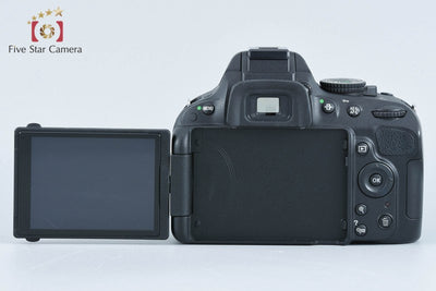 【中古】Nikon ニコン D5100 ダブルズームキット シャッター回数僅少