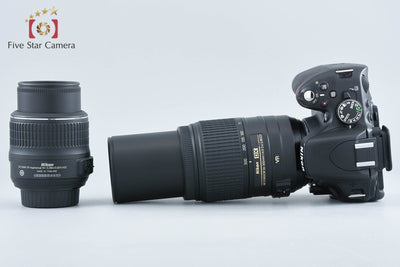 【中古】Nikon ニコン D5100 ダブルズームキット シャッター回数僅少