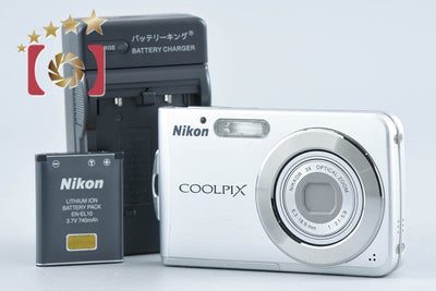 【中古】Nikon ニコン COOLPIX S210 ブライトシルバー コンパクトデジタルカメラ
