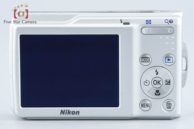 【中古】Nikon ニコン COOLPIX S210 ブライトシルバー コンパクトデジタルカメラ