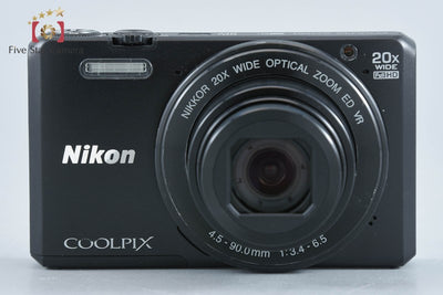 【中古】Nikon ニコン COOLPIX S7000 ブラック コンパクトデジタルカメラ