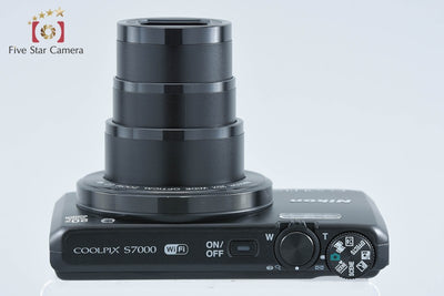 【中古】Nikon ニコン COOLPIX S7000 ブラック コンパクトデジタルカメラ