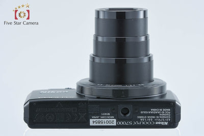 【中古】Nikon ニコン COOLPIX S7000 ブラック コンパクトデジタルカメラ