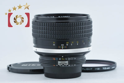 【中古】Nikon ニコン Ai-S NIKKOR 85mm f/1.4 2026.9月 オーバーホール済み