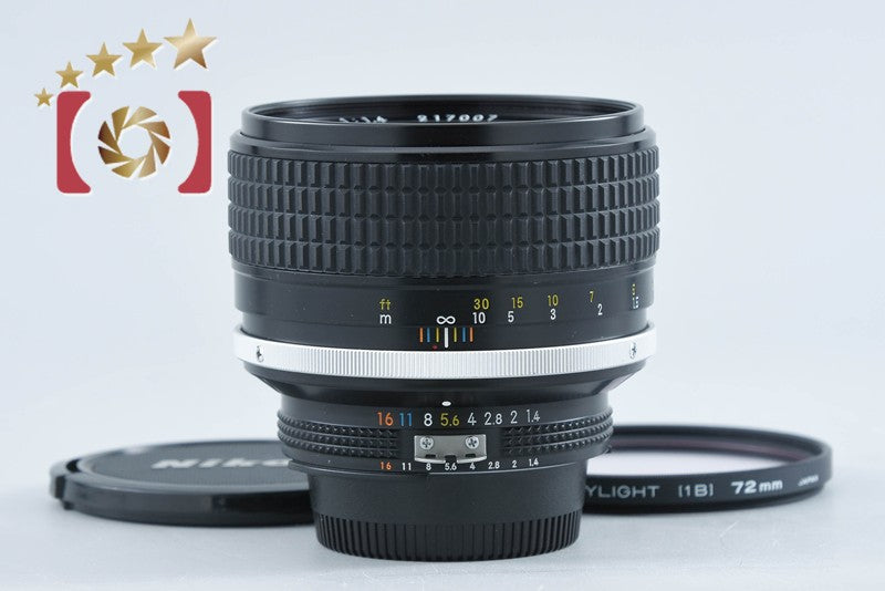 【中古】Nikon ニコン Ai-S NIKKOR 85mm f/1.4 2026.9月 オーバーホール済み