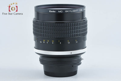 【中古】Nikon ニコン Ai-S NIKKOR 85mm f/1.4 2026.9月 オーバーホール済み