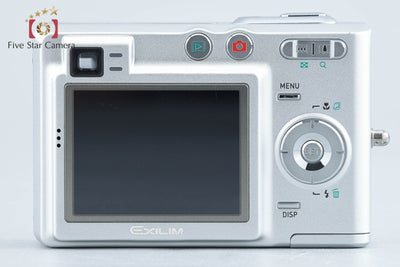 【中古】CASIO カシオ EXILIM ZOOM EX-Z50 シルバー コンパクトデジタルカメラ