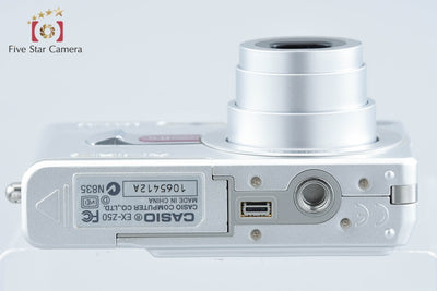【中古】CASIO カシオ EXILIM ZOOM EX-Z50 シルバー コンパクトデジタルカメラ
