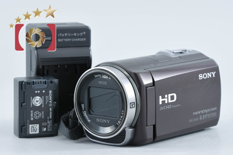 【中古】SONY ソニー HANDYCAM HDR-CX430V ブラウン デジタルビデオカメラ