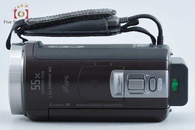 【中古】SONY ソニー HANDYCAM HDR-CX430V ブラウン デジタルビデオカメラ