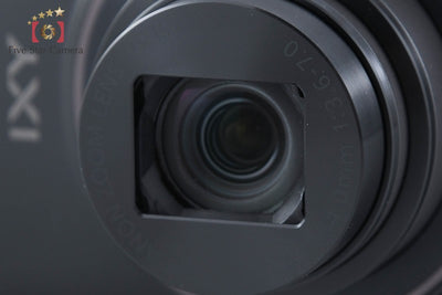【中古】Canon キヤノン IXY 650 ブラック コンパクトデジタルカメラ