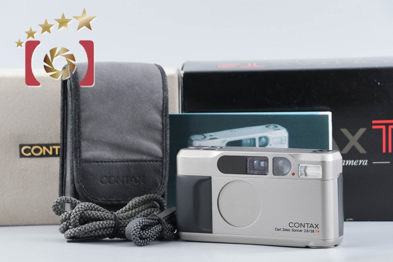 【中古】CONTAX コンタックス T2 コンパクトフィルムカメラ 元箱付き