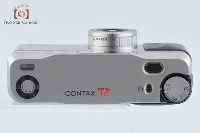 【中古】CONTAX コンタックス T2 コンパクトフィルムカメラ 元箱付き