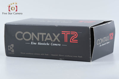 【中古】CONTAX コンタックス T2 コンパクトフィルムカメラ 元箱付き