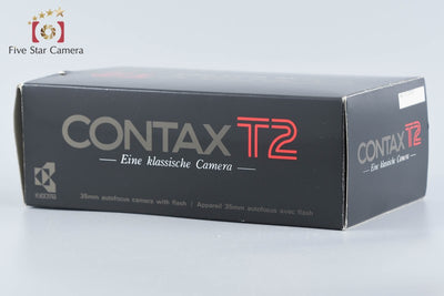 【中古】CONTAX コンタックス T2 コンパクトフィルムカメラ 元箱付き