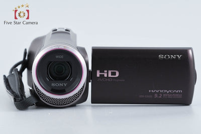 【中古】SONY ソニー ハンディカム HDR-CX420 ボルドーブラウン デジタルビデオカメラ