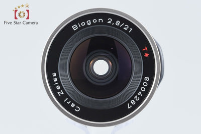 【中古】CONTAX コンタックス Carl Zeiss Biogon 21mm f/2.8 T*