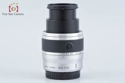 【中古】Nikon ニコン 1 NIKKOR 30-110mm f/3.8-5.6 VR シルバー