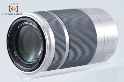 【中古】SONY ソニー E 55-210mm f/4.5-6.3 OSS SEL55210 シルバー