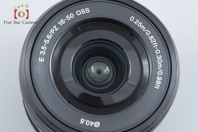 【中古】SONY ソニー E PZ 16-50mm f/3.5-5.6 OSS SELP1650 ブラック