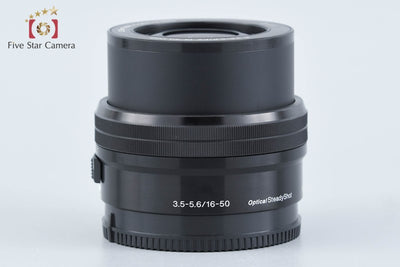 【中古】SONY ソニー E PZ 16-50mm f/3.5-5.6 OSS SELP1650 ブラック