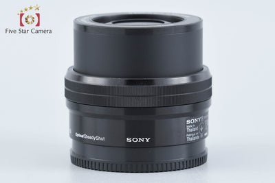 【中古】SONY ソニー E PZ 16-50mm f/3.5-5.6 OSS SELP1650 ブラック