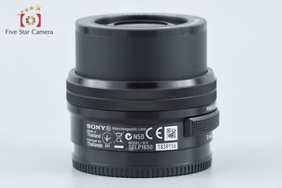 【中古】SONY ソニー E PZ 16-50mm f/3.5-5.6 OSS SELP1650 ブラック