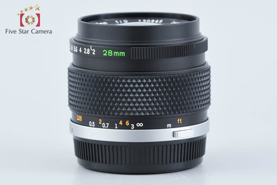 【中古】OLYMPUS オリンパス ZUIKO AUTO-W 28mm f/2