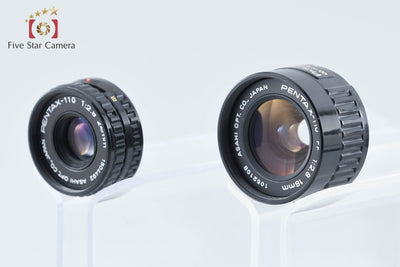 【中古】PENTAX ペンタックス 110 PF 18mm f/2.8 + 110 24mm f/2.8