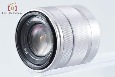 【中古】SONY ソニー E 18-55mm f/3.5-5.6 OSS SEL1855 シルバー