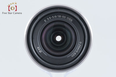 【中古】SONY ソニー E 18-55mm f/3.5-5.6 OSS SEL1855 シルバー