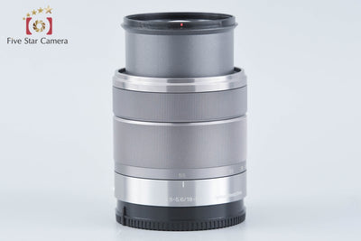 【中古】SONY ソニー E 18-55mm f/3.5-5.6 OSS SEL1855 シルバー