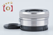 【中古】SONY ソニー E PZ 16-50mm f/3.5-5.6 OSS SELP1650 シルバー
