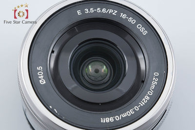 【中古】SONY ソニー E PZ 16-50mm f/3.5-5.6 OSS SELP1650 シルバー