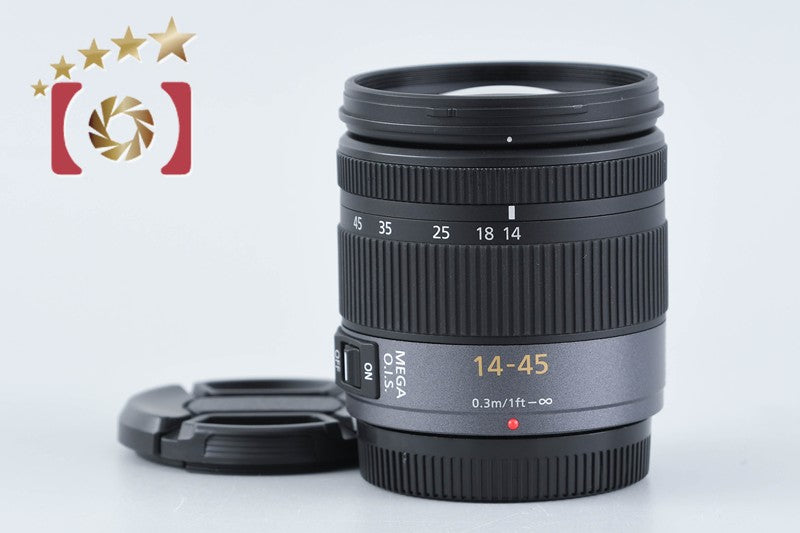 【中古】Panasonic パナソニック LUMIX G VARIO 14-45mm f/3.5-5.6 ASPH. MEGA O.I.S. H-FS014045