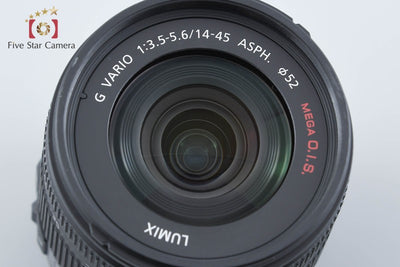 【中古】Panasonic パナソニック LUMIX G VARIO 14-45mm f/3.5-5.6 ASPH. MEGA O.I.S. H-FS014045