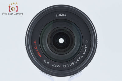 【中古】Panasonic パナソニック LUMIX G VARIO 14-45mm f/3.5-5.6 ASPH. MEGA O.I.S. H-FS014045