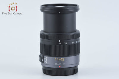 【中古】Panasonic パナソニック LUMIX G VARIO 14-45mm f/3.5-5.6 ASPH. MEGA O.I.S. H-FS014045