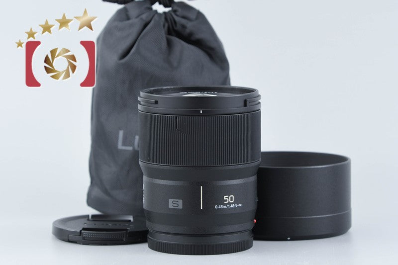 【中古】Panasonic パナソニック LUMIX S 50mm f/1.8 S-S50 Lマウント