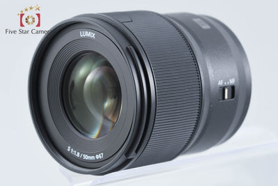 【中古】Panasonic パナソニック LUMIX S 50mm f/1.8 S-S50 Lマウント