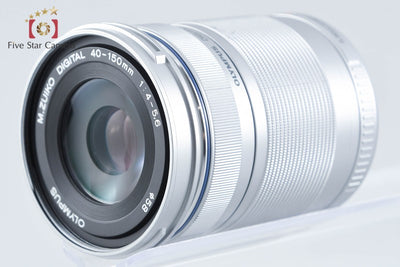 【中古】OLYMPUS オリンパス M.ZUIKO DIGITAL ED 40-150mm f/4-5.6 R シルバー