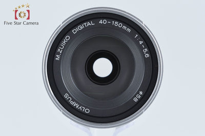 【中古】OLYMPUS オリンパス M.ZUIKO DIGITAL ED 40-150mm f/4-5.6 R シルバー