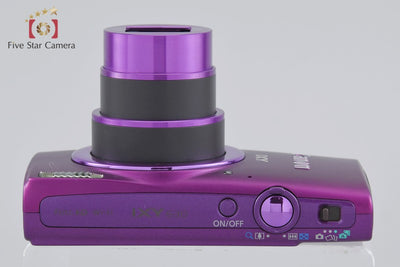 [Used] Canon IXY 630 Purple Compact Digital Camera