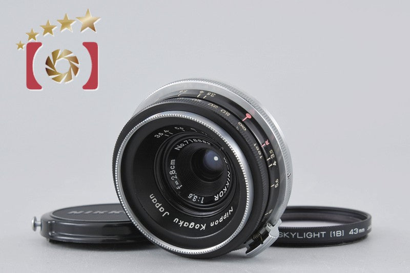 [Used] Nikon W-NIKKOR 28mm f/3.5 Nikon S Mount