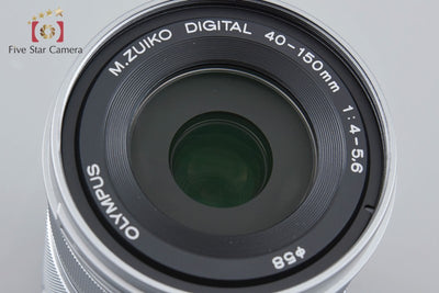 [Used] OLYMPUS M.ZUIKO DIGITAL ED 40-150mm f/4-5.6 R Silver