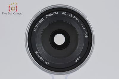 [Used] OLYMPUS M.ZUIKO DIGITAL ED 40-150mm f/4-5.6 R Silver