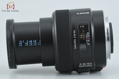Used: SONY 50mm f/2.8 MACRO SAL50M28